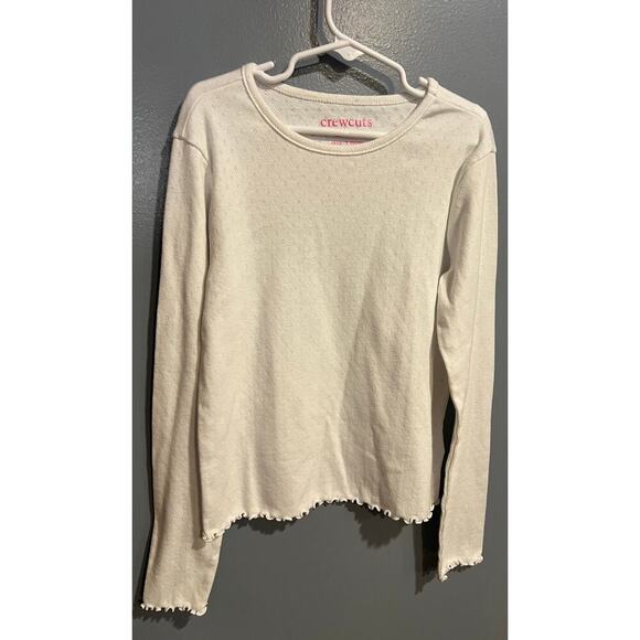 EUC Crewcuts Girls Pointelle Shirt - Picture 1 of 5